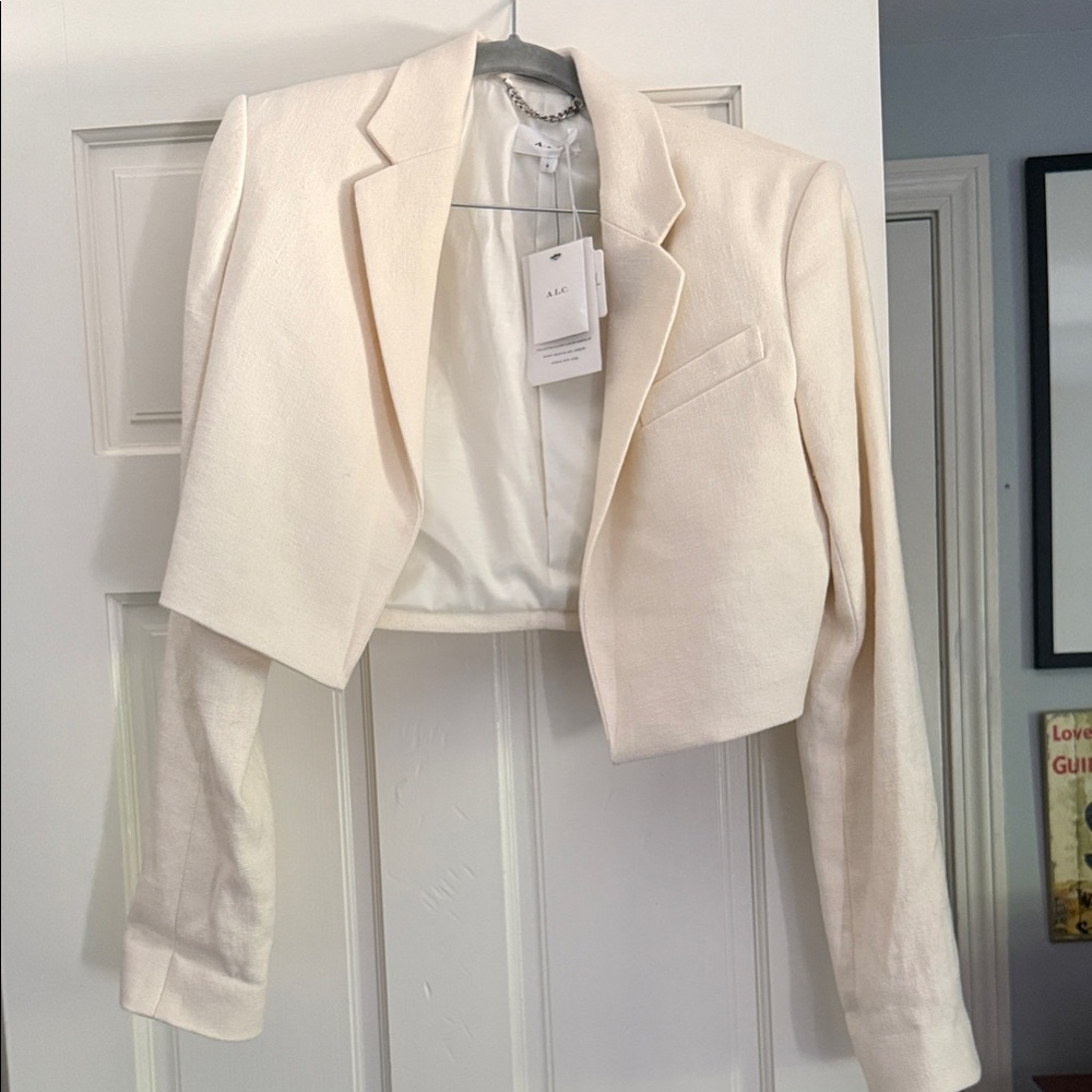 A.L.C. Elegant Cream Blazer